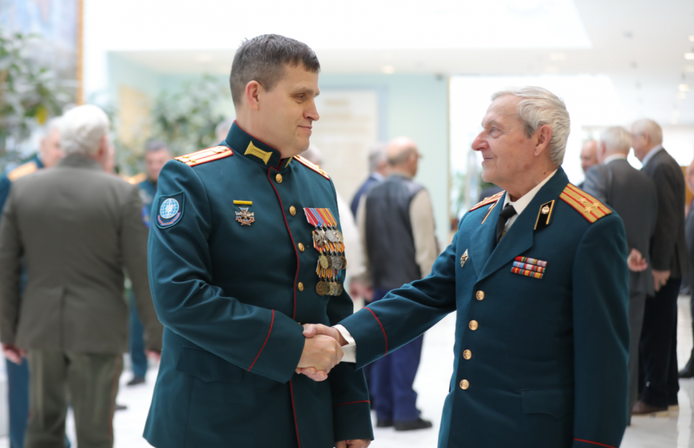 В Московском Доме ветеранов прошла торжественная встреча ветеранов Инженерных войск Вооруженных Сил РФ