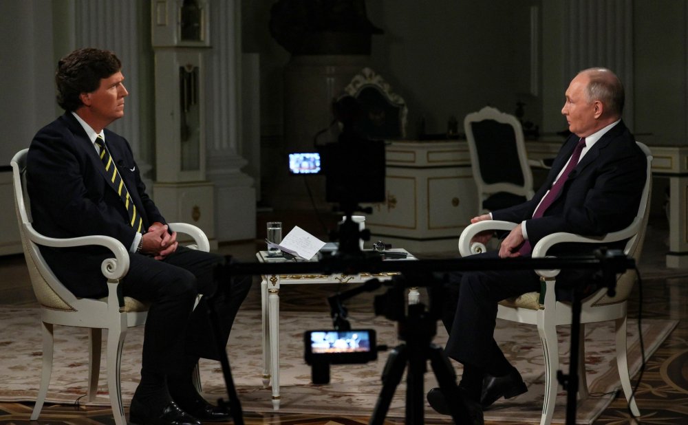 Интервью Такера Карлсона с Владимиром Путиным