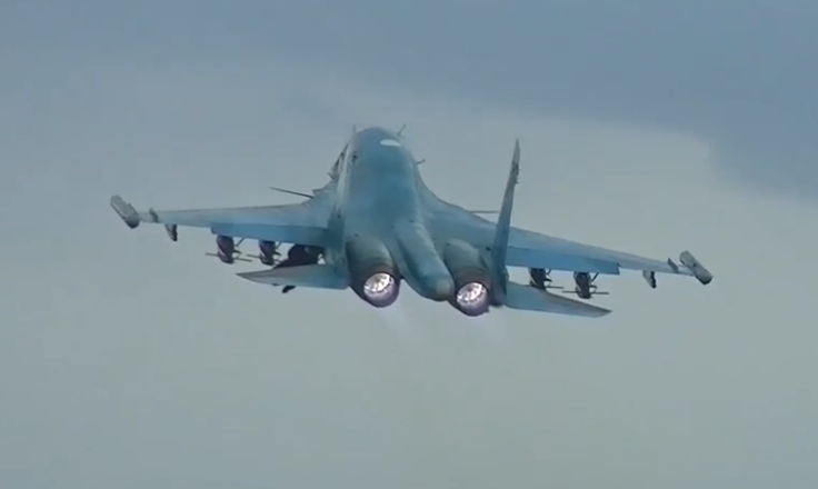 Боевая работа экипажа Су-34