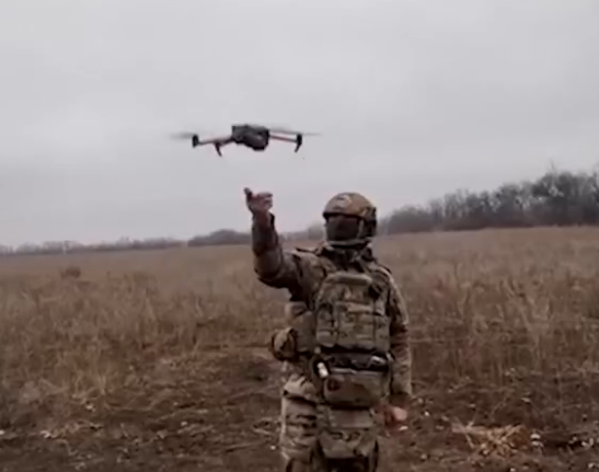 Боевая работа расчета БпЛА «Южной» войск группировки
