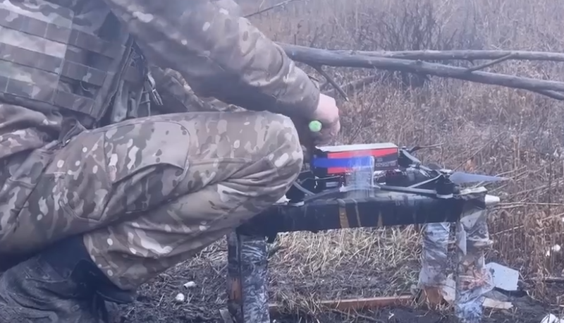 Боевая работа расчетов БпЛА
