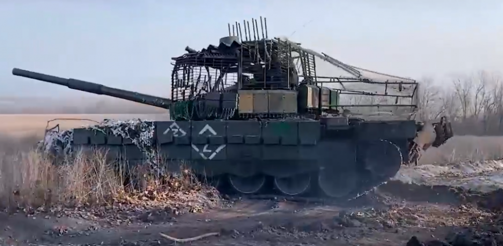 Боевая работа экипажа танка Т-72Б3М ГрВ «Запад»