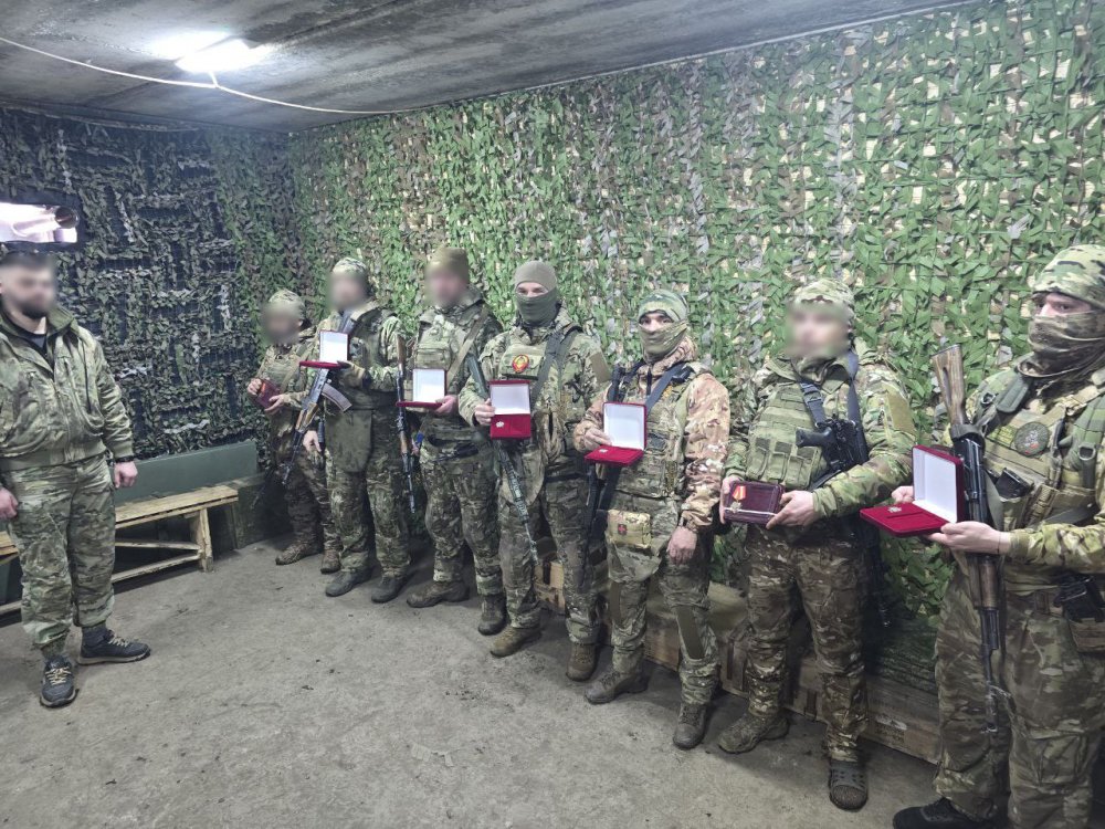 Военнослужащие, находящиеся в зоне СВО награждены памятным знаком «Воинская доблесть» Московского Дома ветеранов!