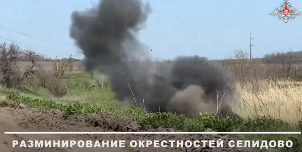 Боевая работа саперов ГрВ «Центр»