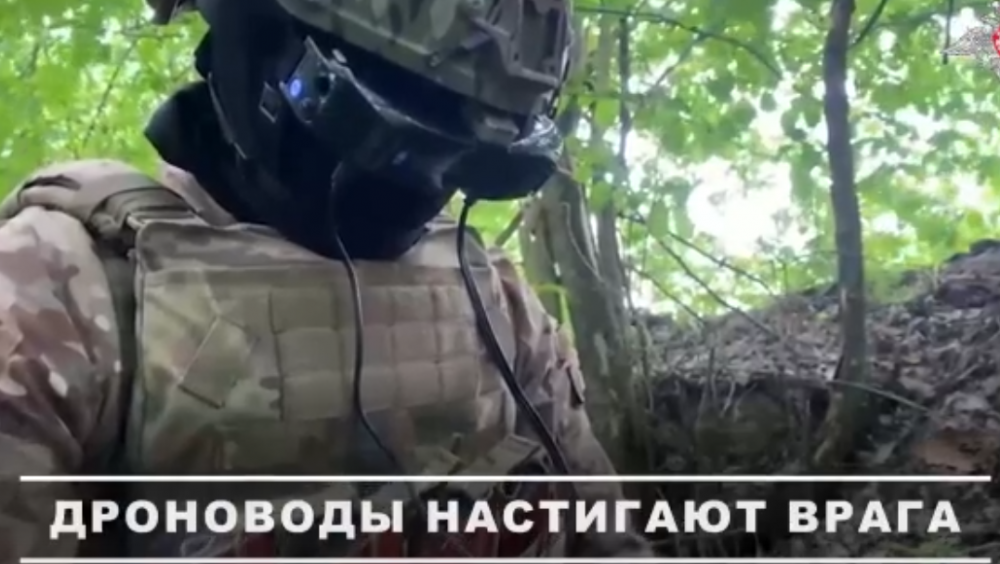 Боевая работа операторов FPV-дронов группировки войск «Север»