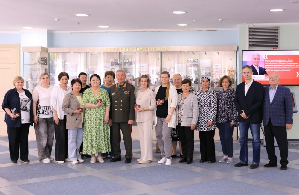 Коллектив Московского Дома ветеранов пополнился новыми сотрудниками