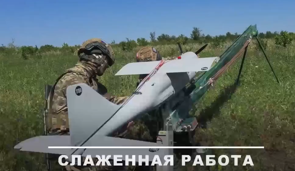 Боевая работа расчета буксируемой пушки «Гиацинт-Б» ГрВ «Запад»