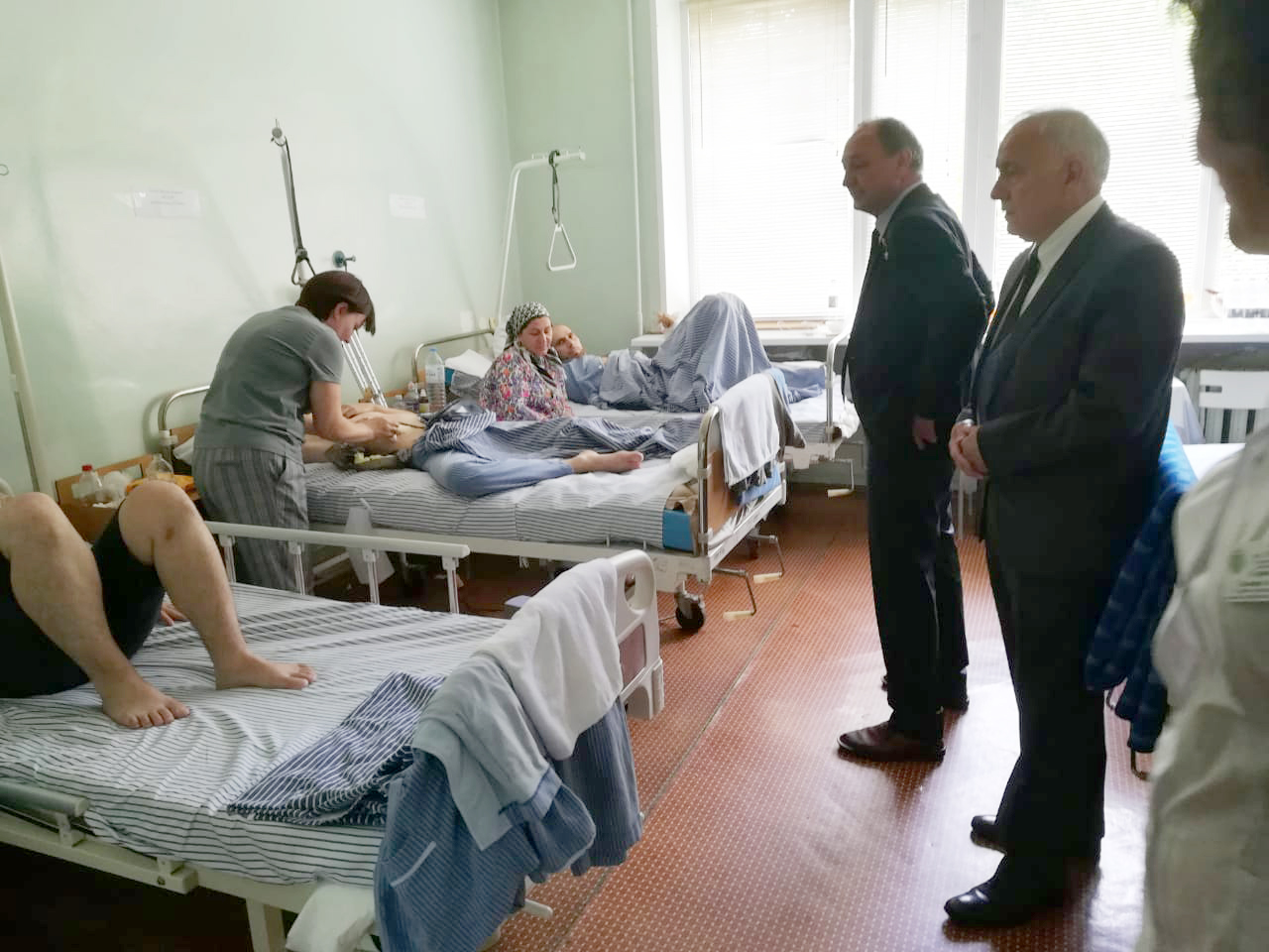 Раненые военные РФ на Украине 2022 в госпитале Бурденко