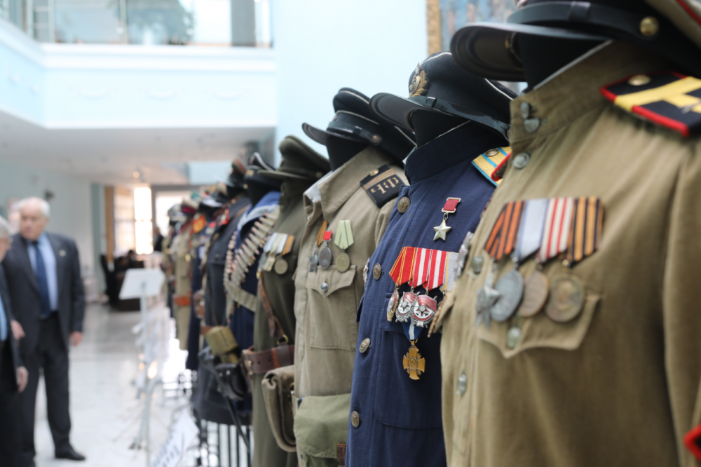 В Московском Доме ветеранов открылась выставка советской военной формы