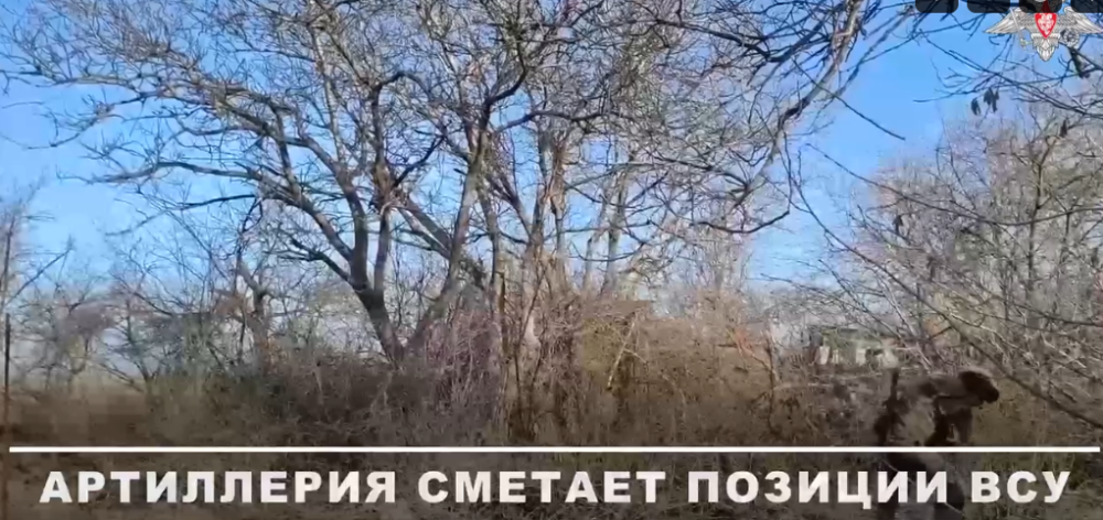 Боевая работа расчета САУ «Гиацинт-С» группировки «Центр»
