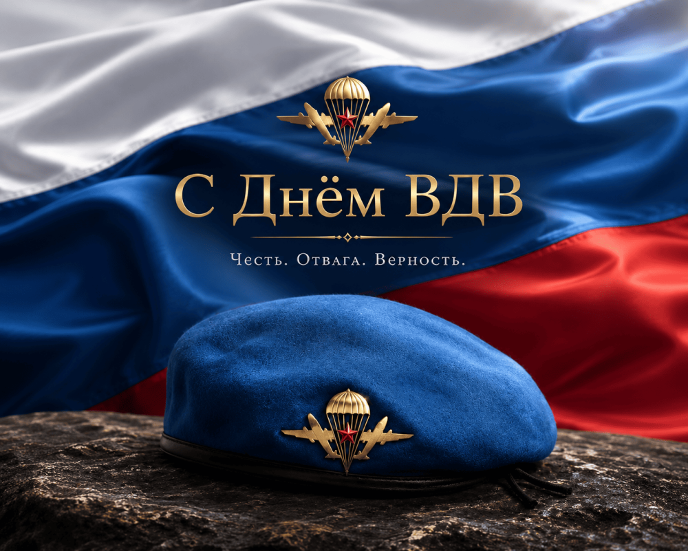 Поздравление Совета Московского Дома ветеранов с Днём Воздушно-десантных войск